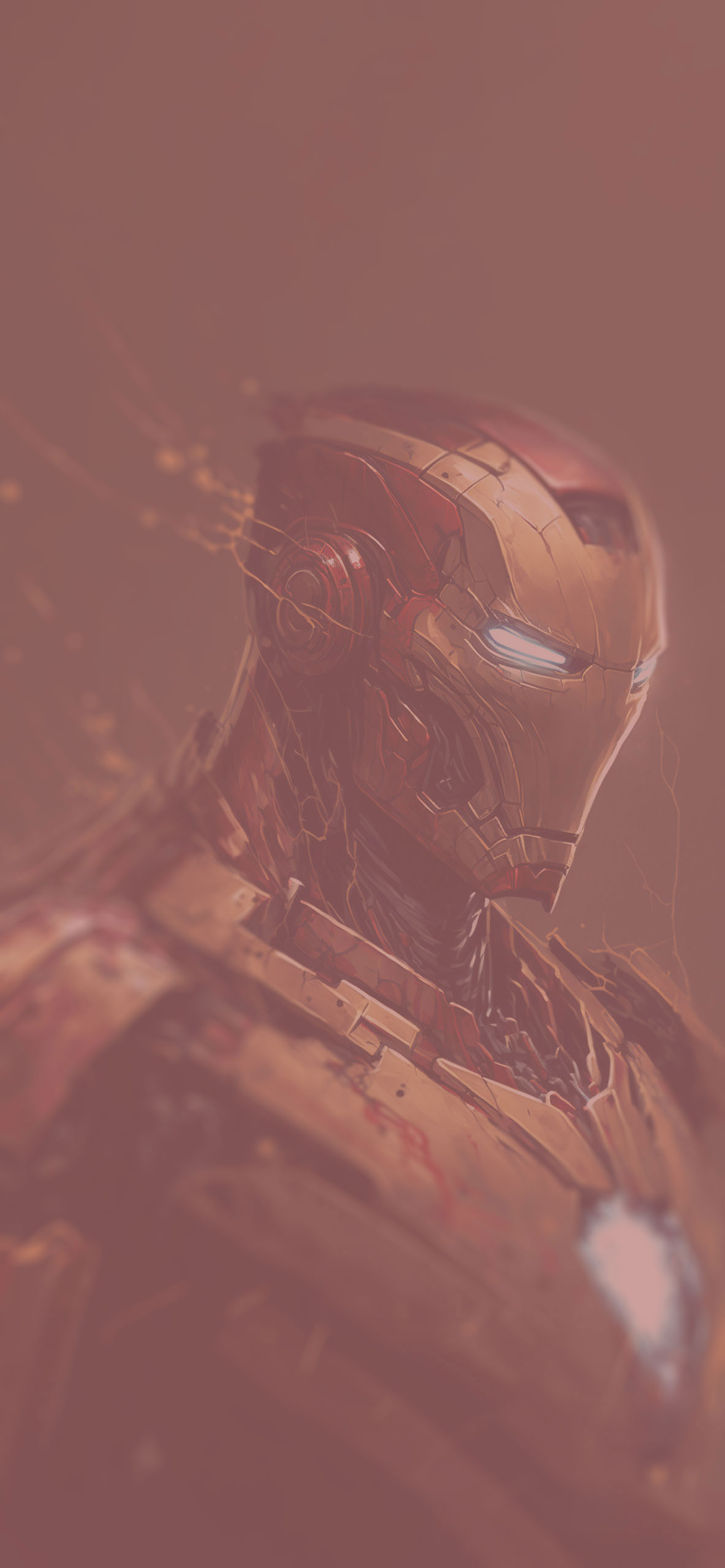 marvel iron man art background