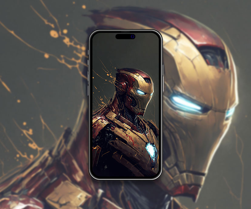 marvel iron man art wallpapers collection