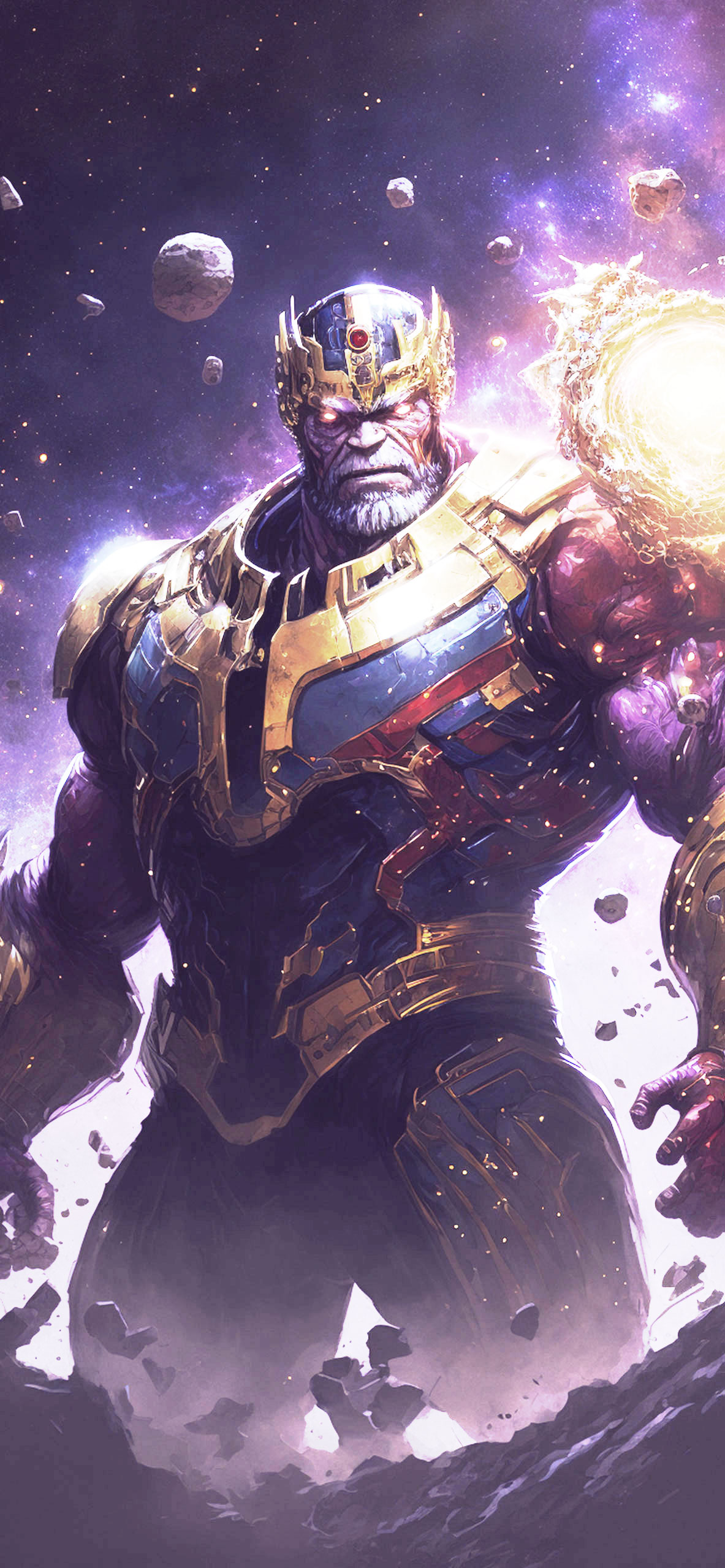 Marvel Thanos Galaxy Wallpapers - Thanos Wallpapers for iPhone