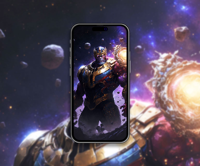 Marvel Thanos Galaxy Fonds d’écran Collection