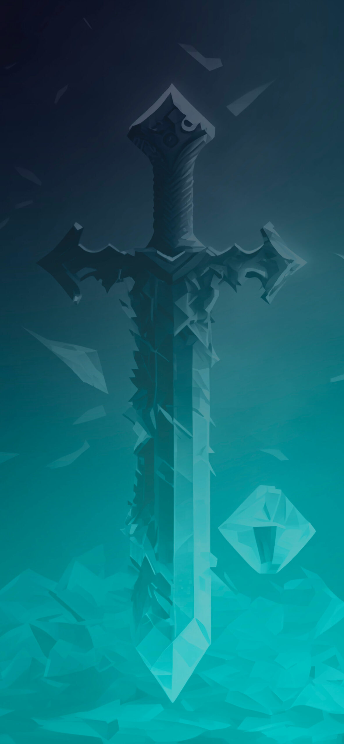 minecraft diamond sword aesthetic background