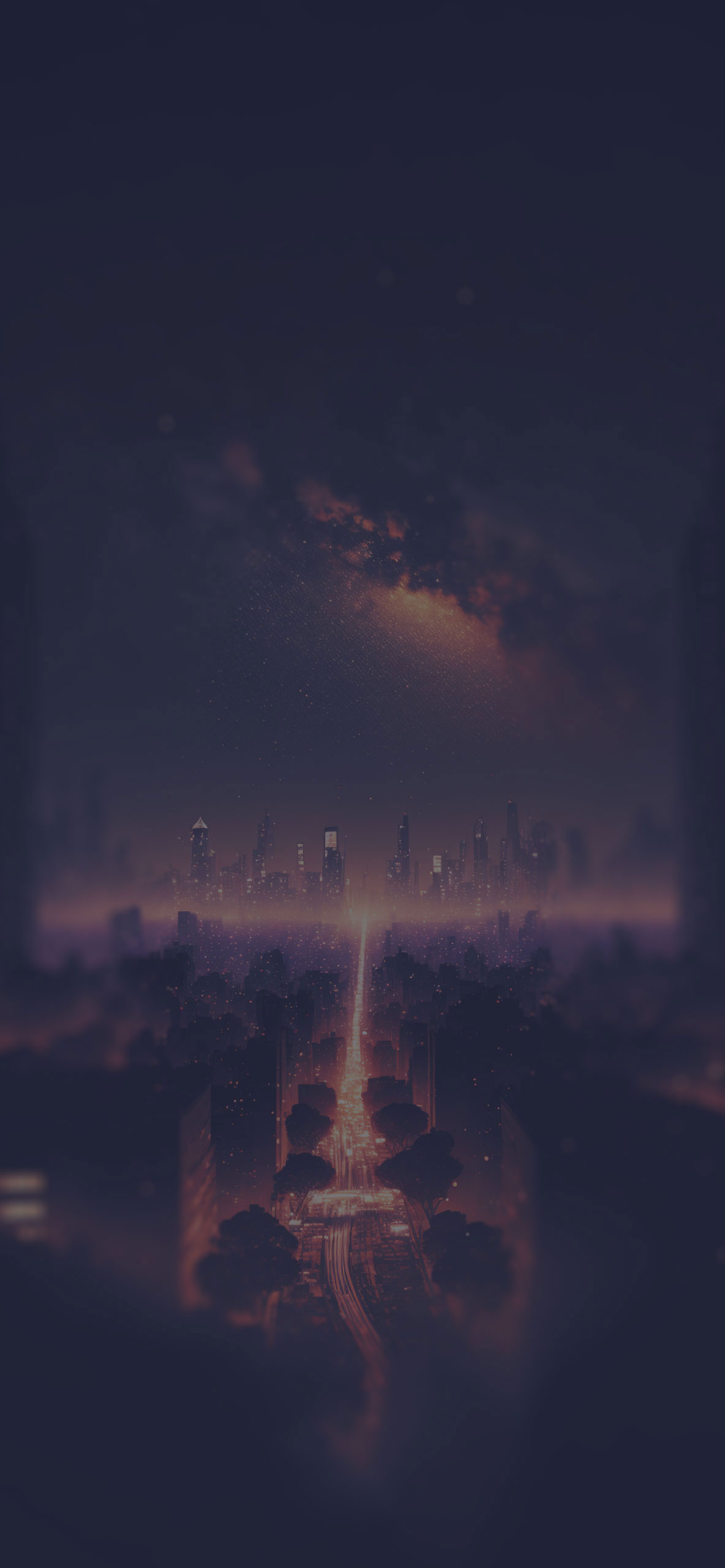 night city aesthetic background