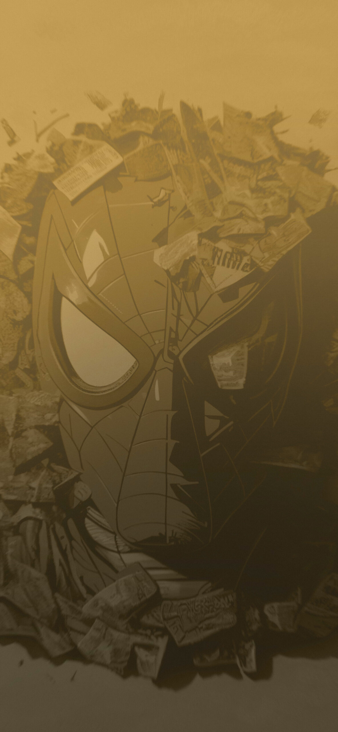 spiderman mask aesthetic background