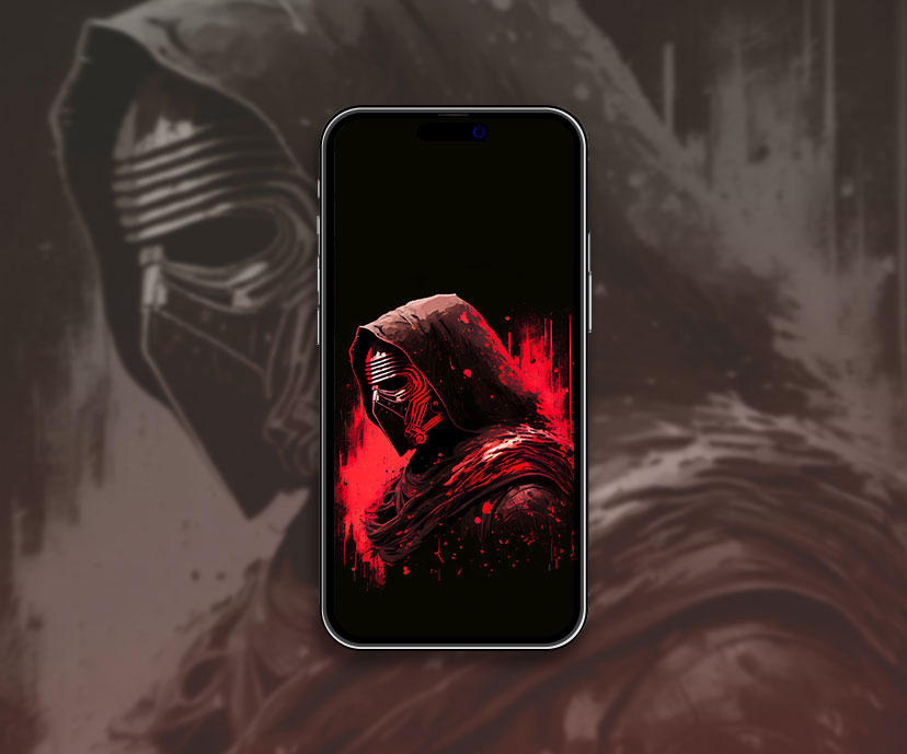 star wars kylo ren black and red wallpapers collection