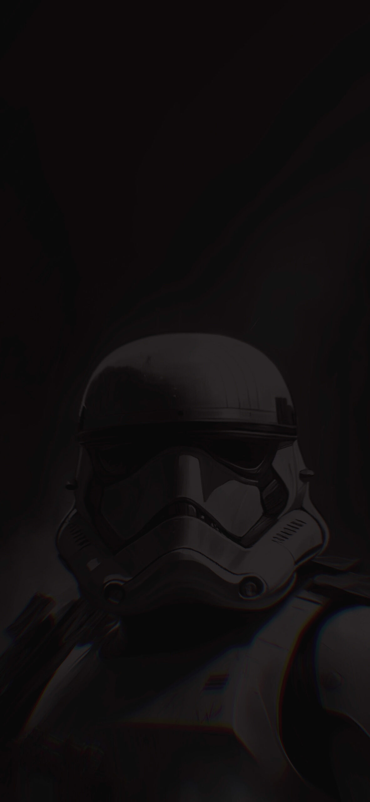 star wars stormtrooper black and white background
