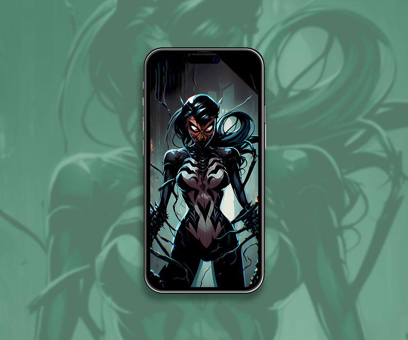 Collection de fonds d’écran esthétiques Venom Girl
