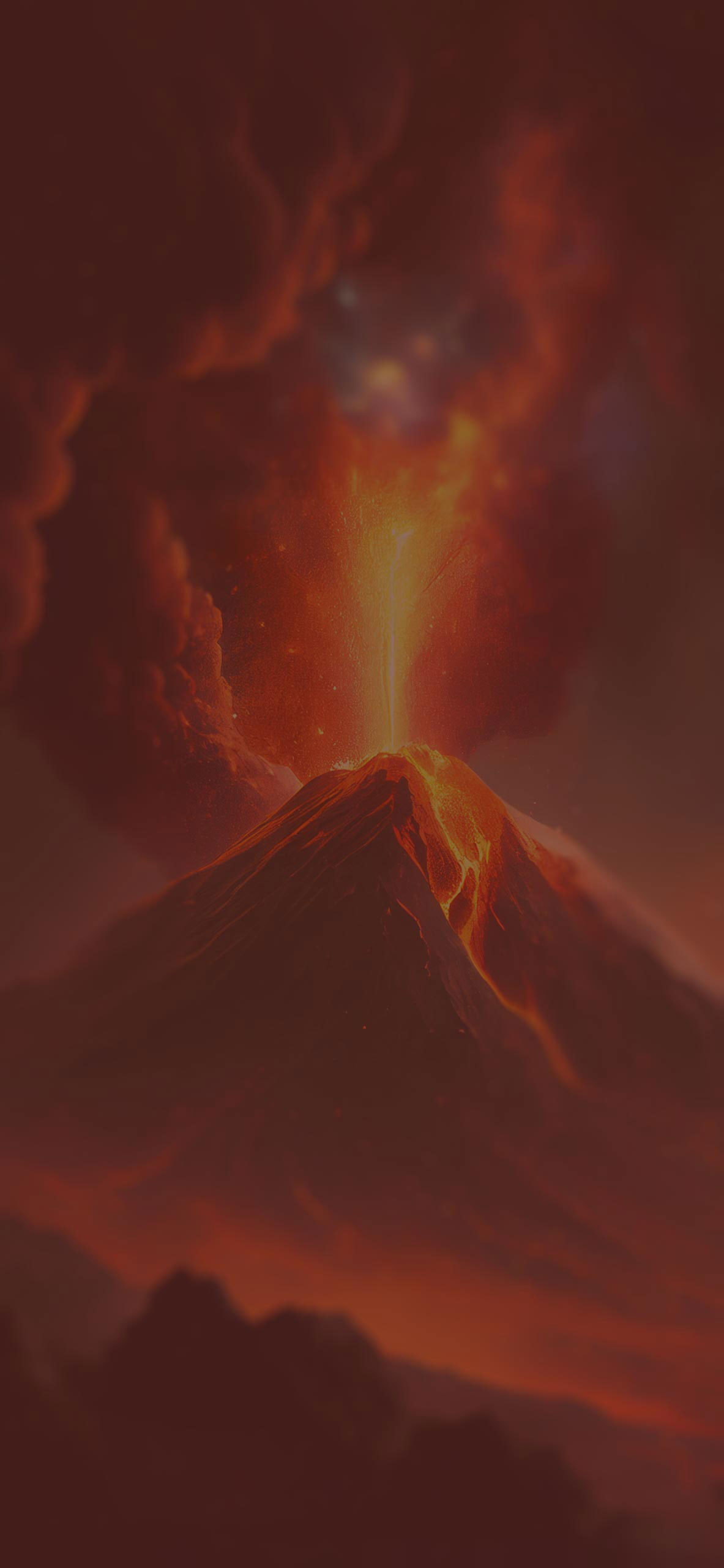 volcano eruption background