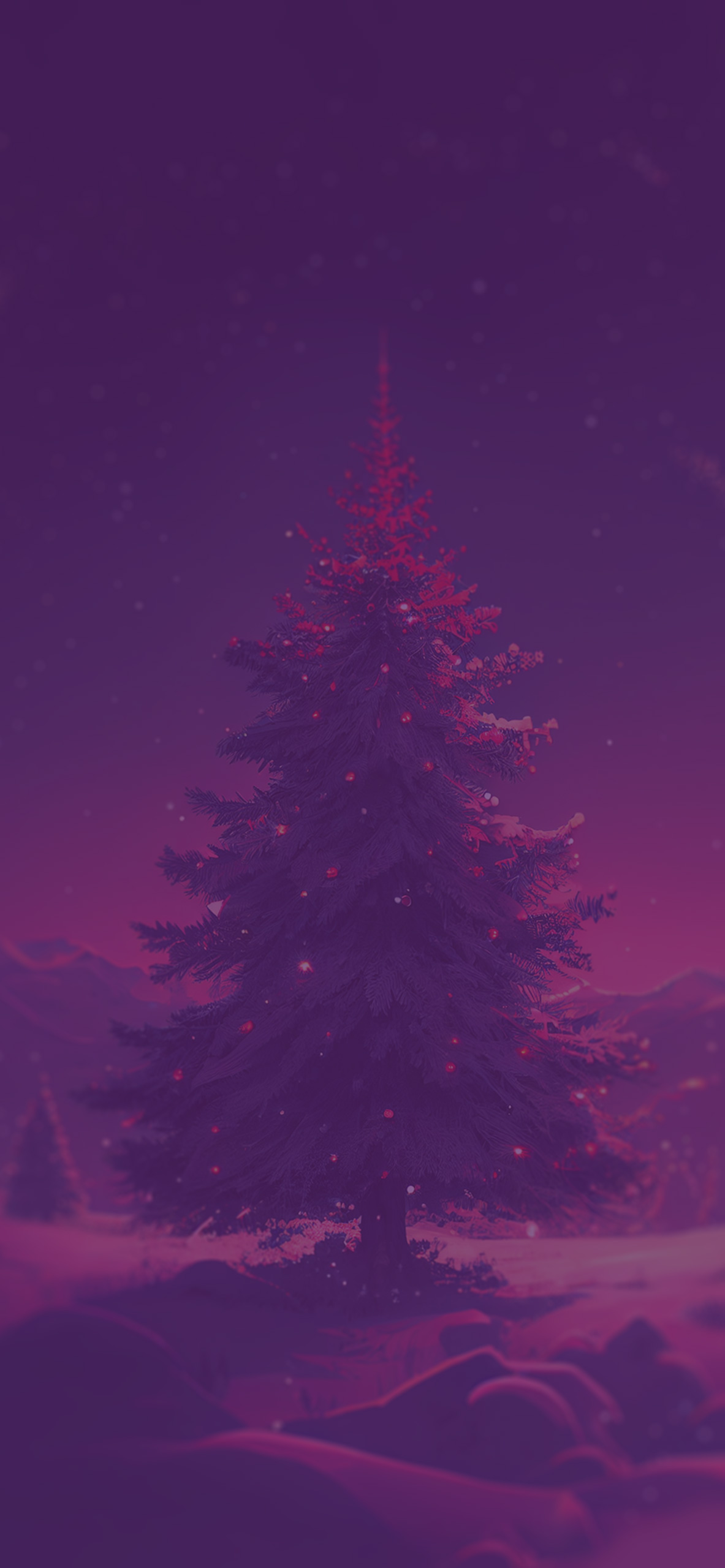 aesthetic christmas tree background