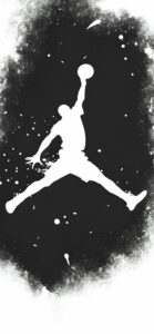 Air Jordan Logo Black and White Wallpapers - Jordan Wallpaper 🏀