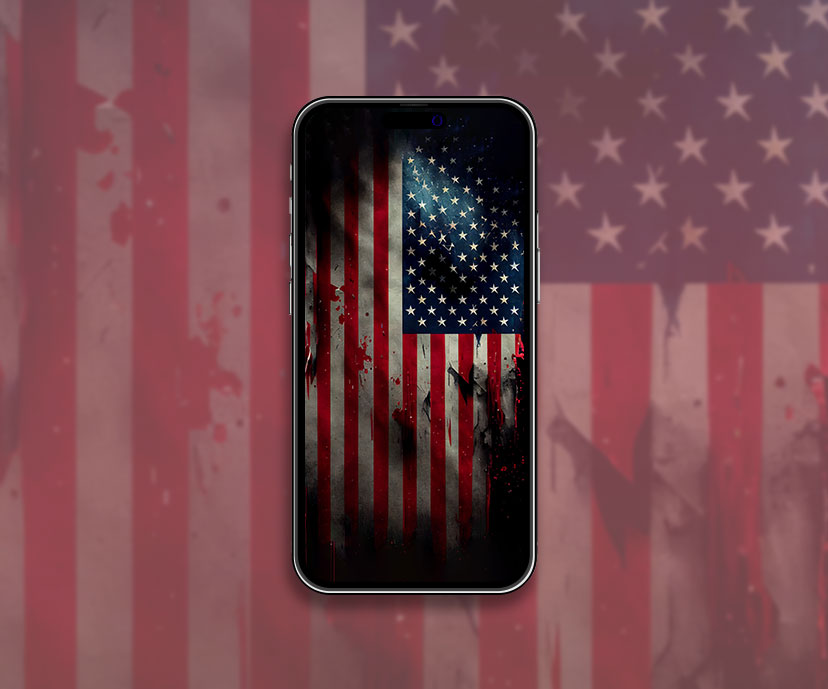 american flag art wallpapers collection