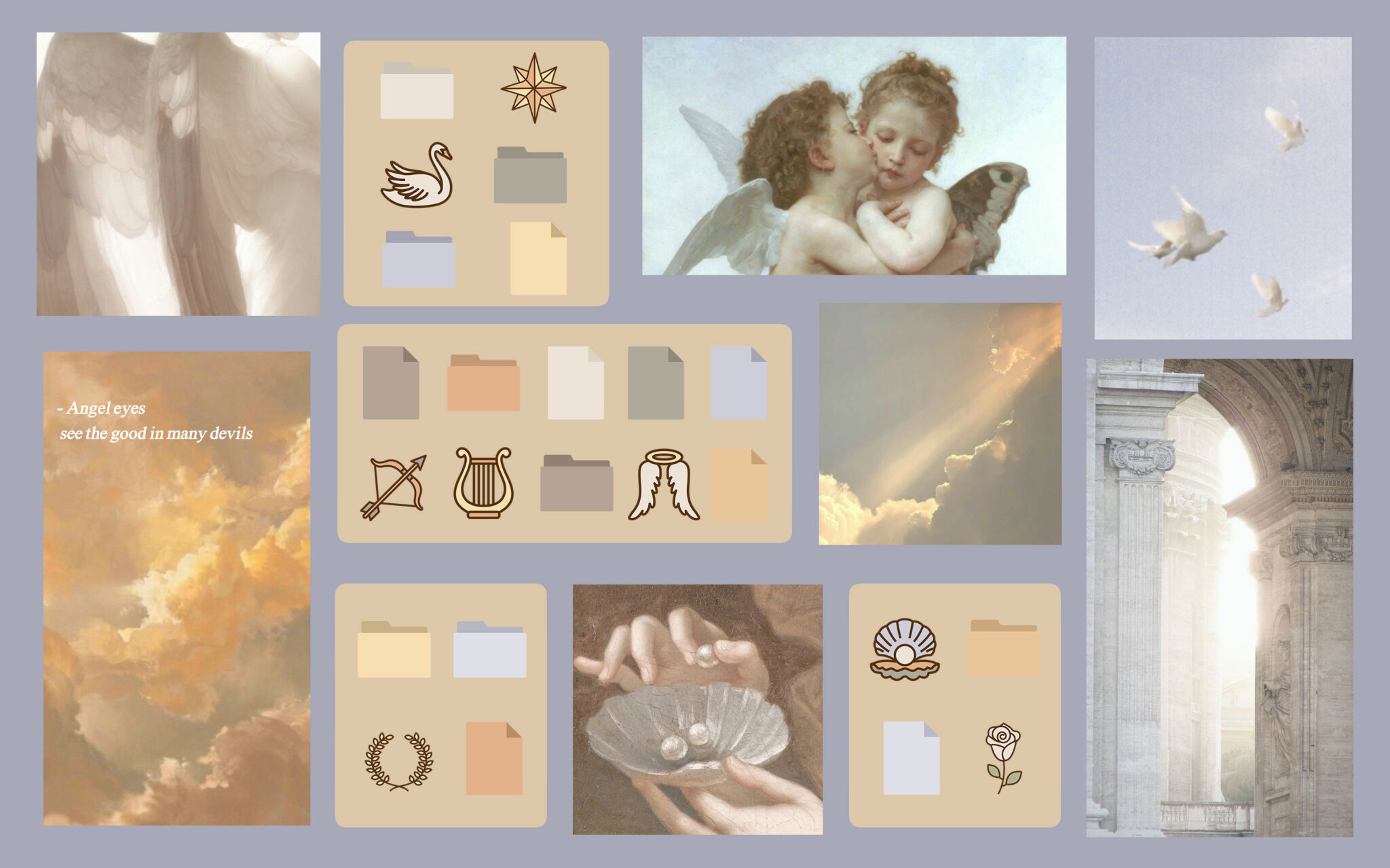 Angelcore Aesthetic Folder Icons Free Windows Mac Folder Icons