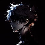 Anime Boy Black PFP - Aesthetic Anime PFPs for Discord, TikTok