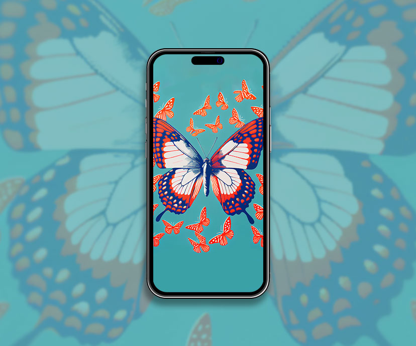 butterfly preppy aesthetic wallpapers collection