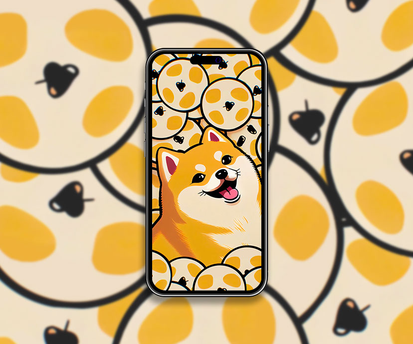 cute doge beige wallpapers collection