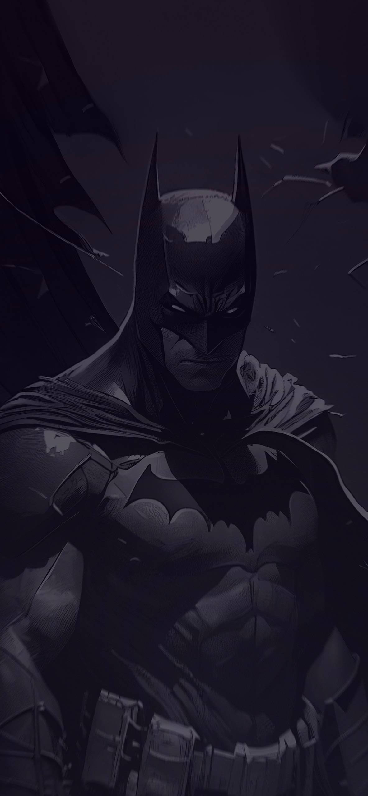 dc batman art background