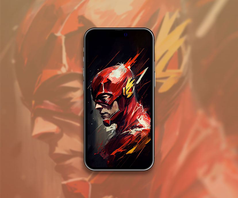 dc flash art wallpapers collection