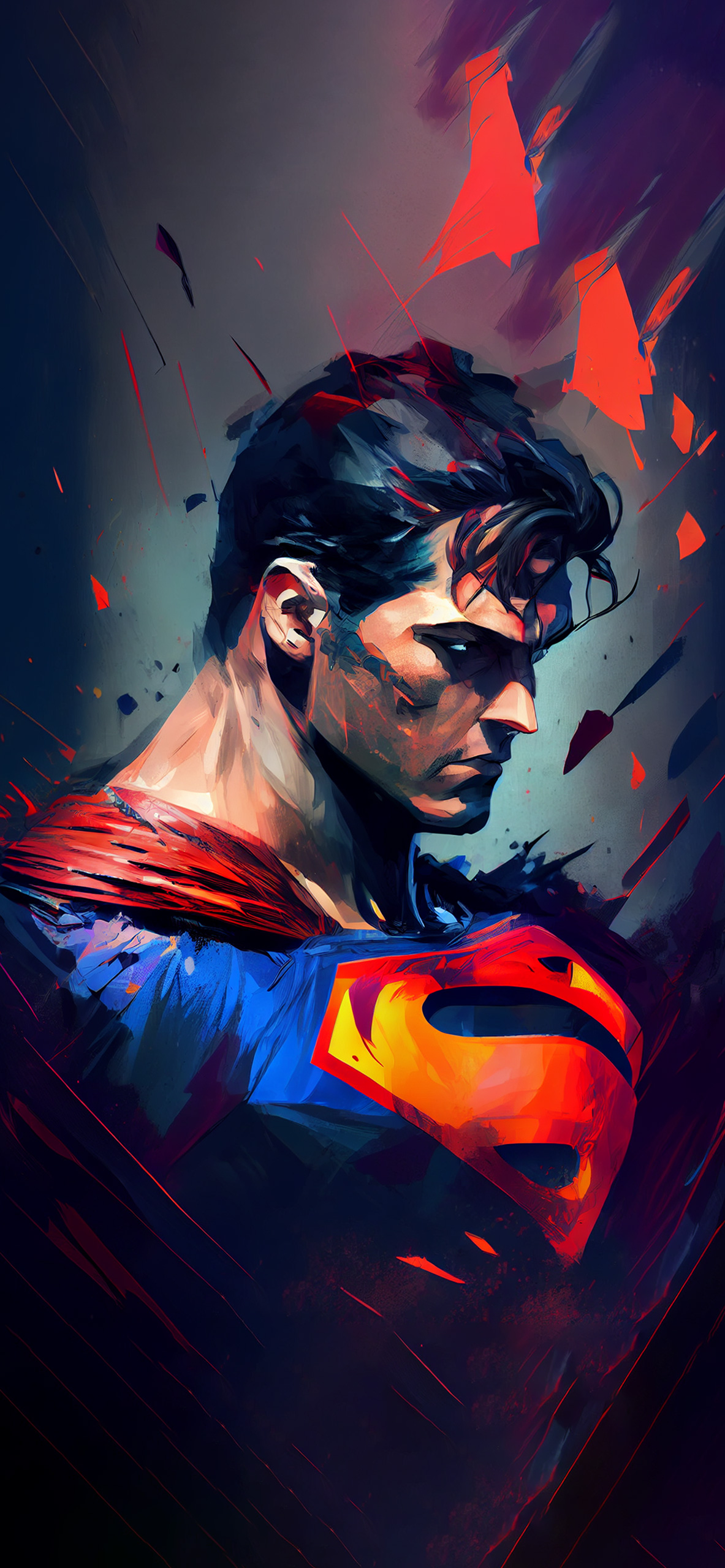 dc superman art wallpaper