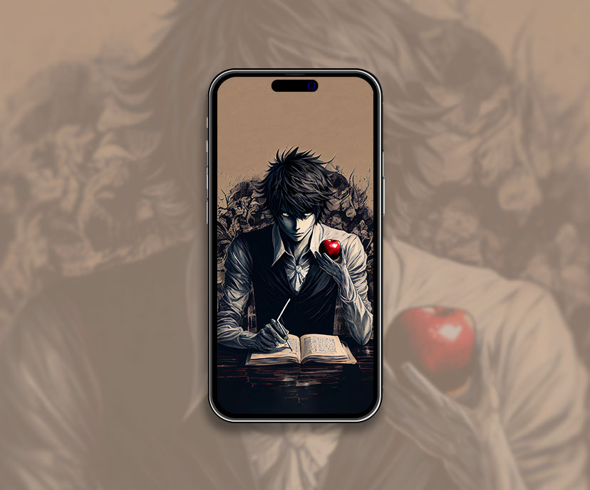 death note light yagami art wallpapers collection