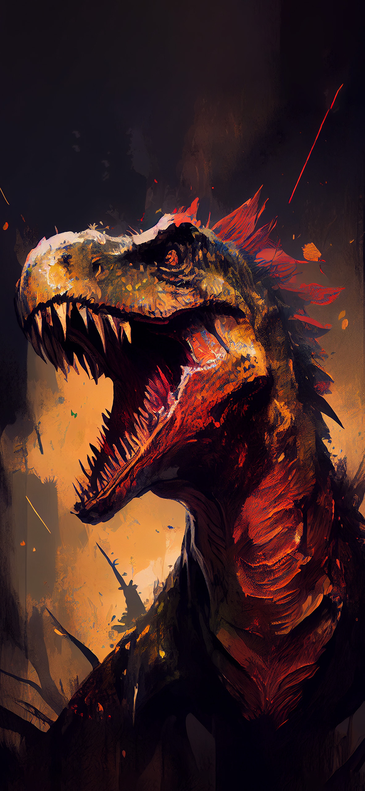Dinosaur Art Wallpapers - Dinosaur Aesthetic Wallpaper for iPhone
