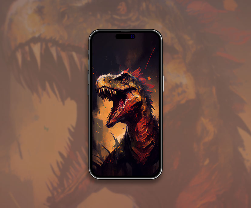 dinosaur art wallpapers collection