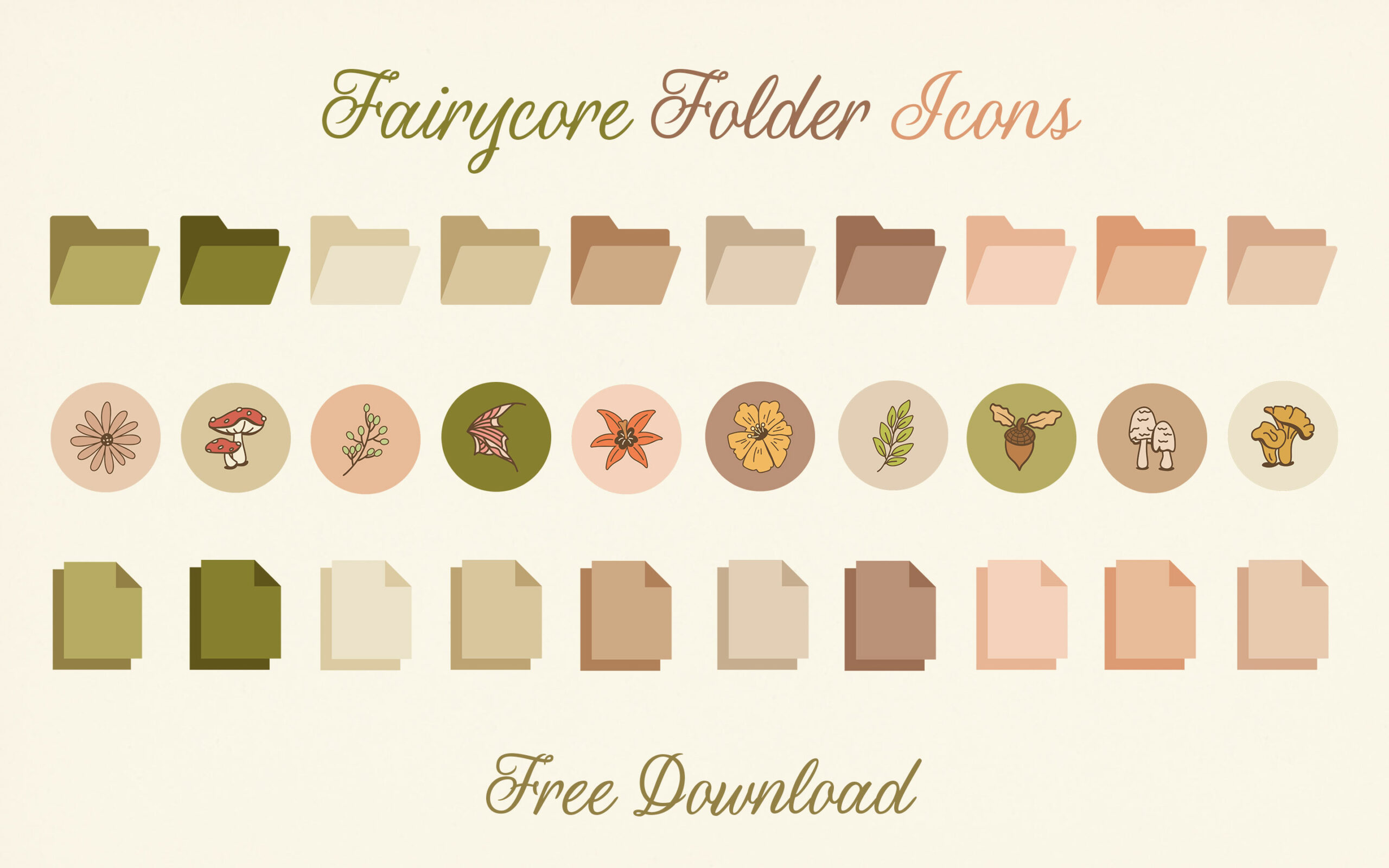 fairycore folder icons 1