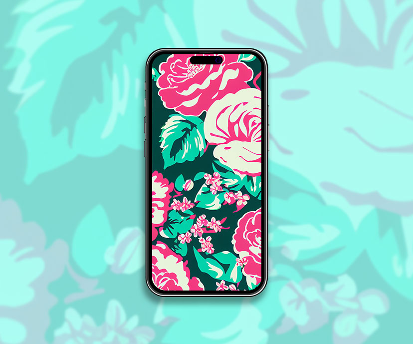 flowers preppy aesthetic wallpapers collection