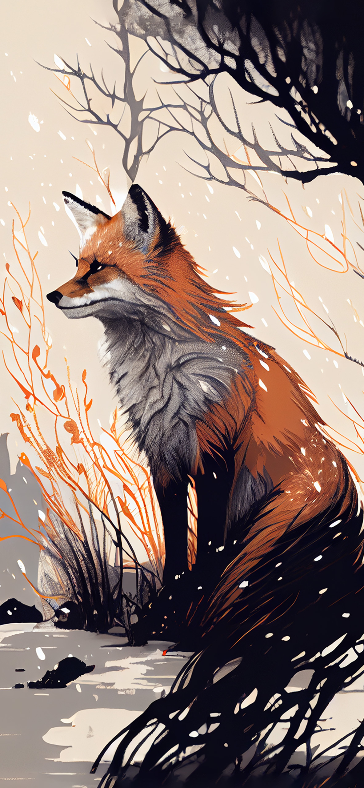 fox aesthetic wallpaper