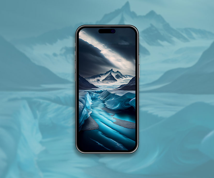 glacier aesthetic wallpapers collection