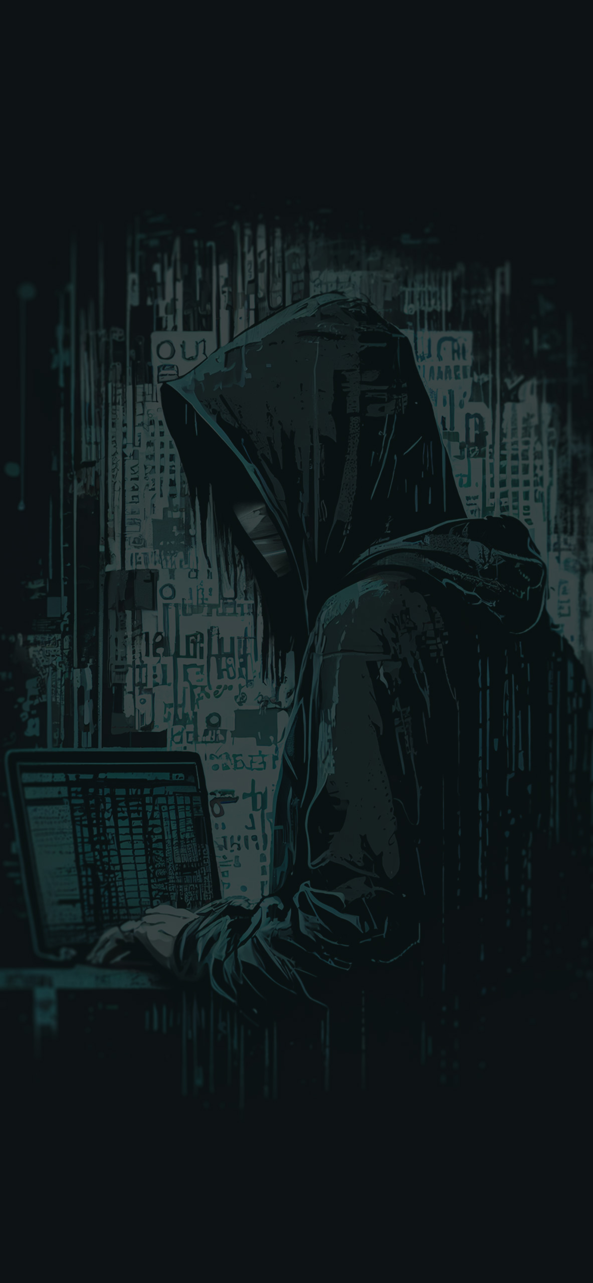 hacker dark background