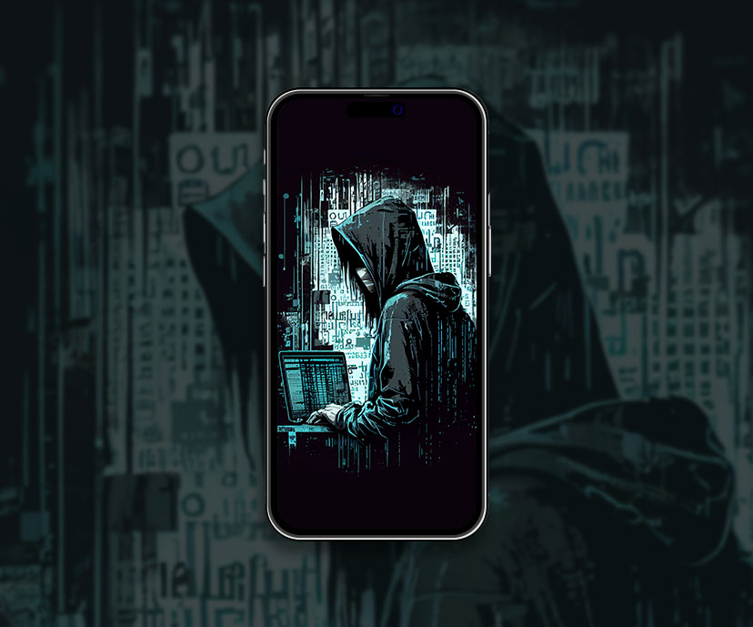 Hacker Phone Wallpaper - Mobile Abyss