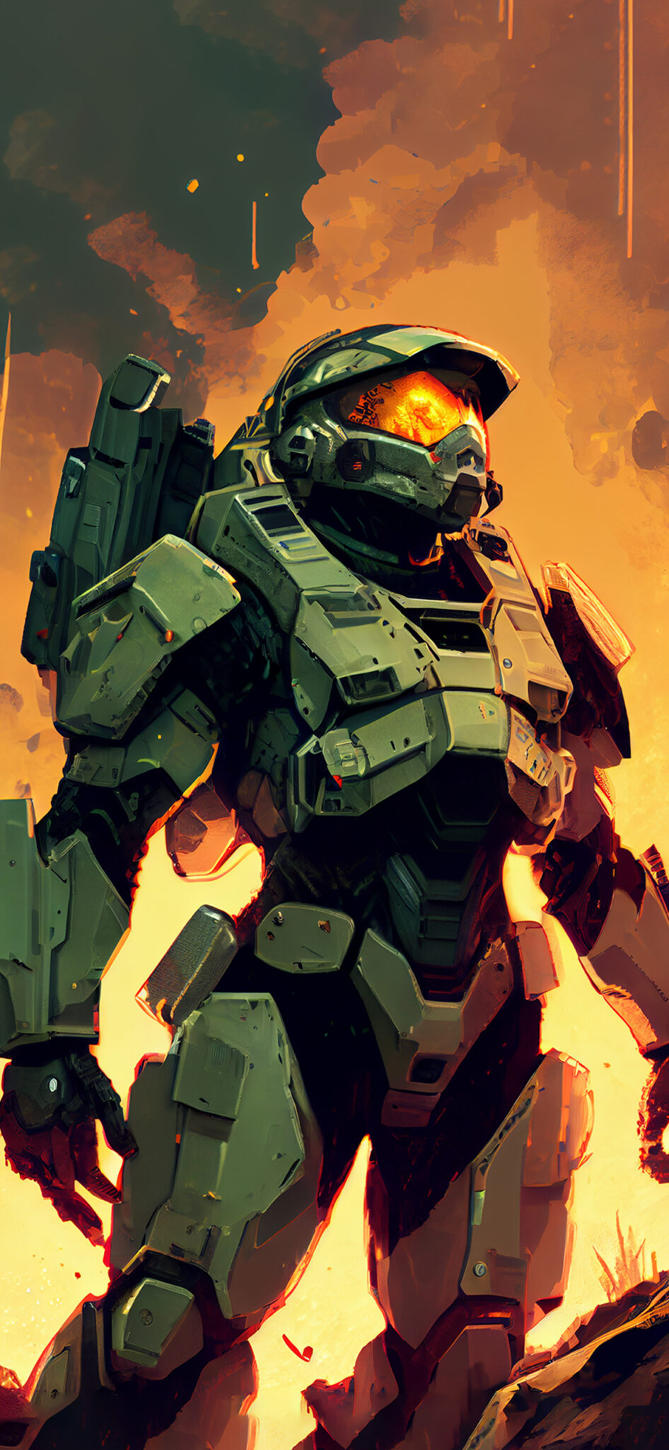 Halo Master Chief Art Wallpapers - Cool Halo Wallpaper for iPhone