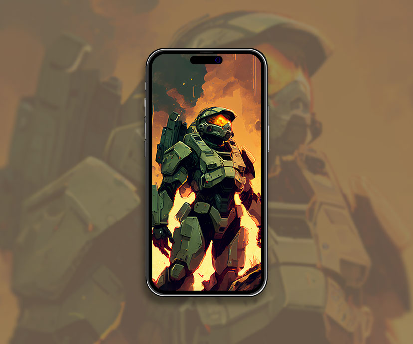 halo master chief art wallpapers collection
