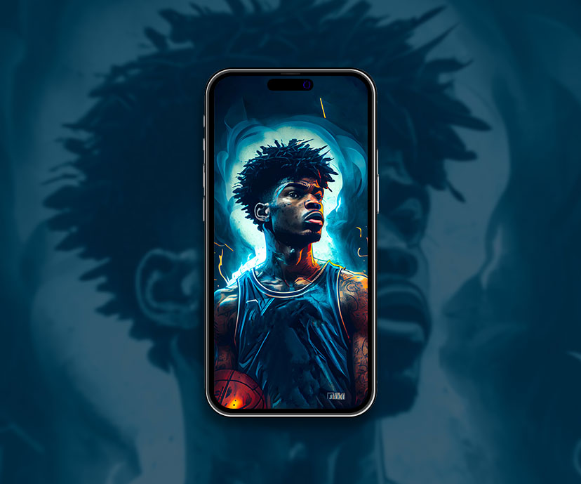 ja morant blue wallpapers collection
