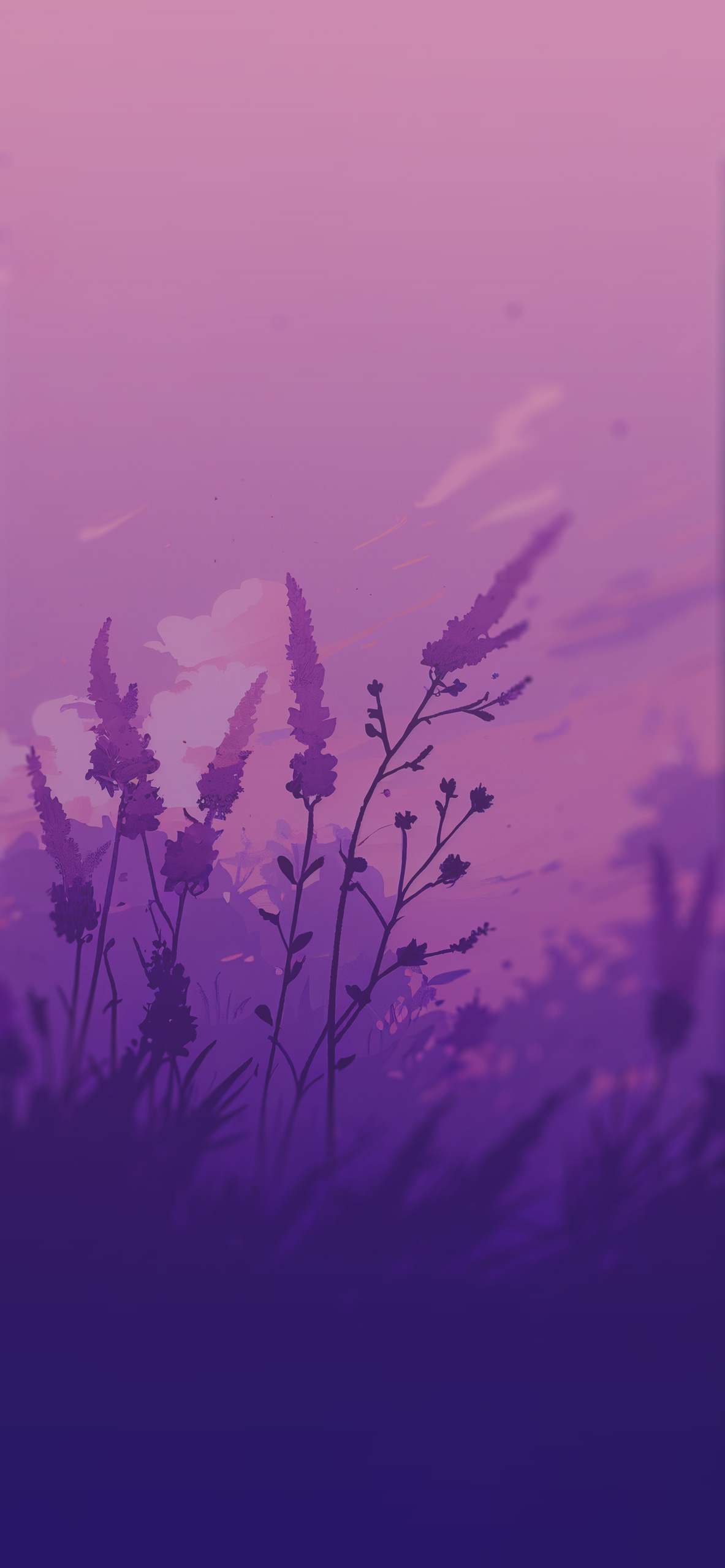 lavender aesthetic background