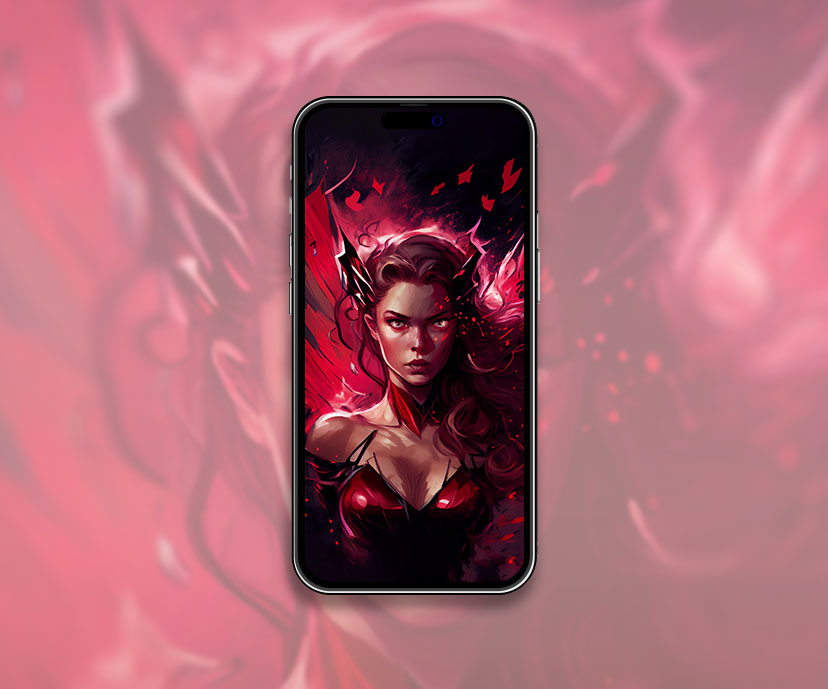 marvel scarlet witch art wallpapers collection