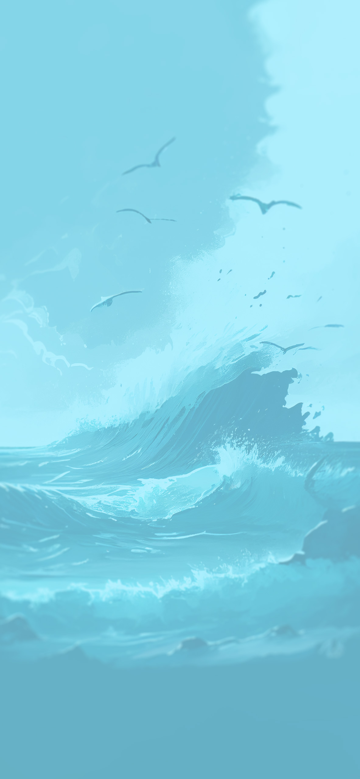 ocean aesthetic background