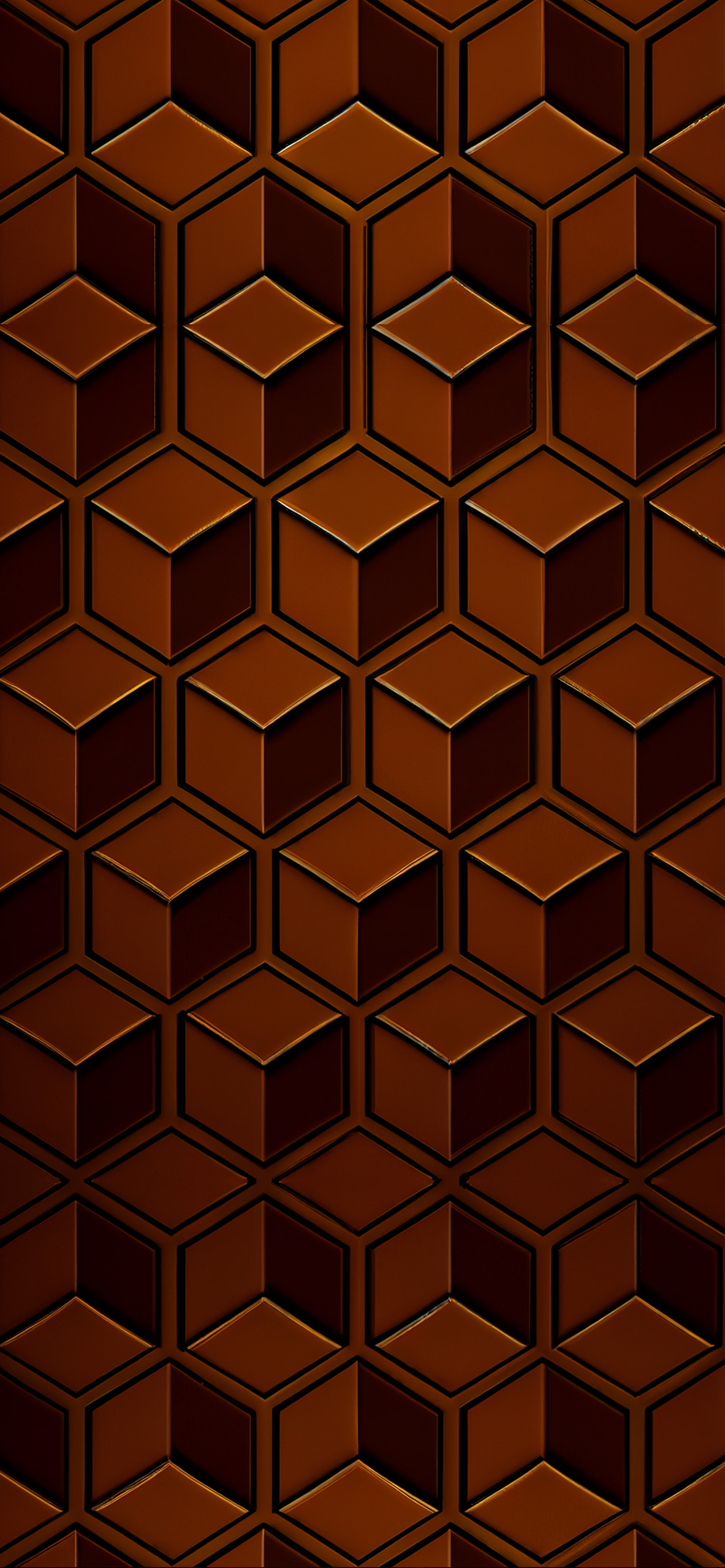 pattern blocks brown wallpaper