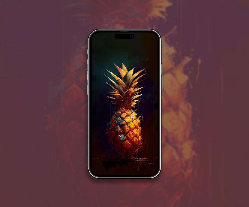 pineapple art wallpapers collection