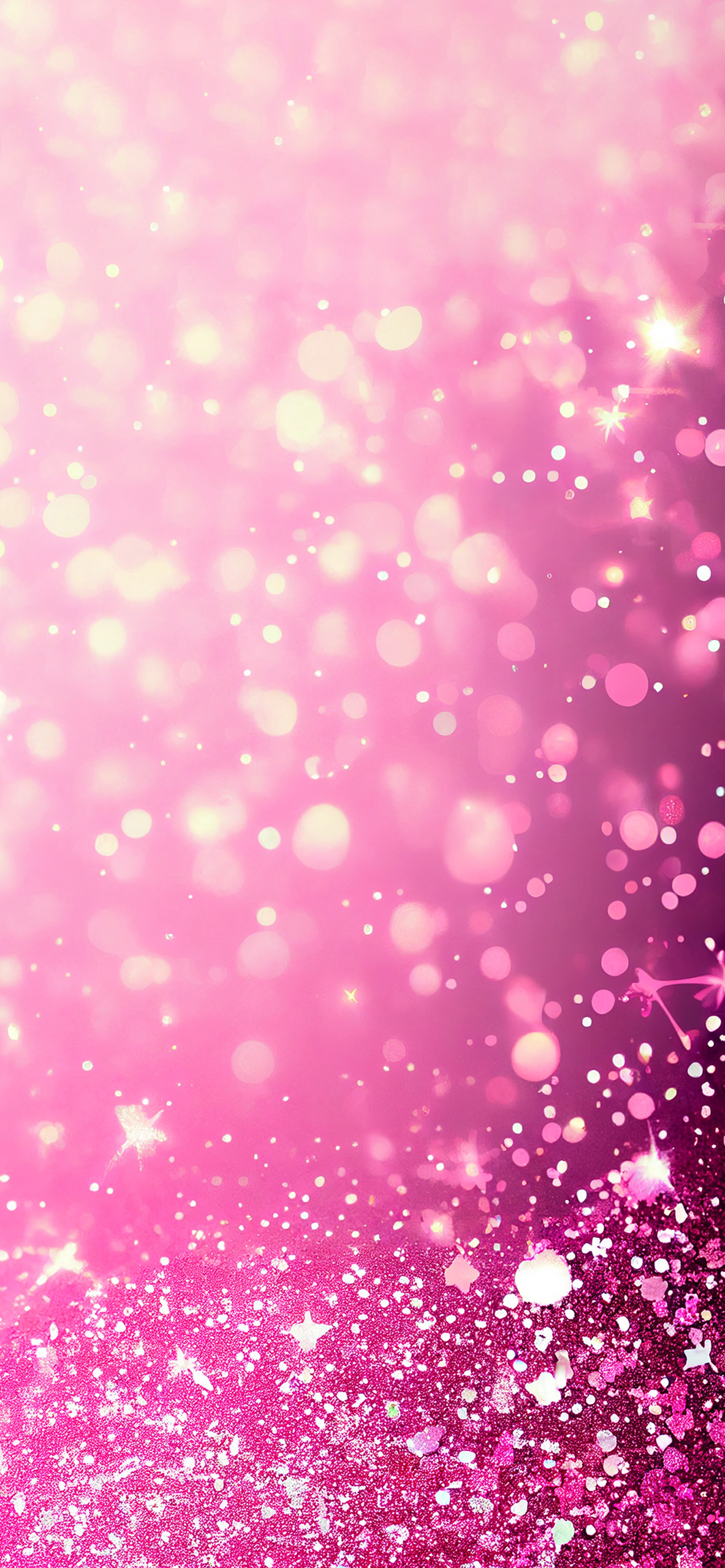pink glitter with blur wallpaper