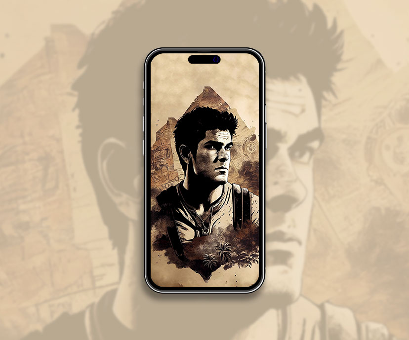 uncharted nathan drake art wallpapers collection