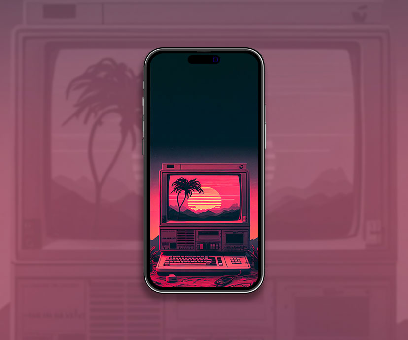 vaporwave computer wallpapers collection