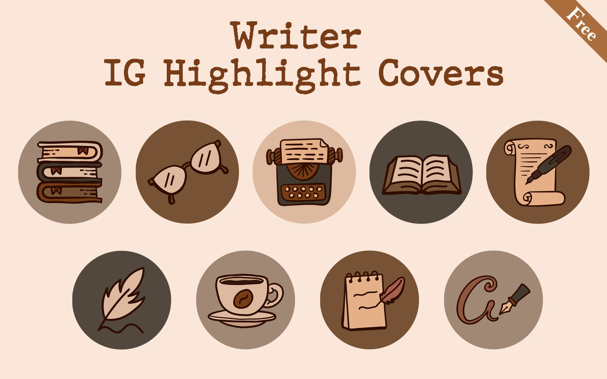 writer instagram highlight covers 1