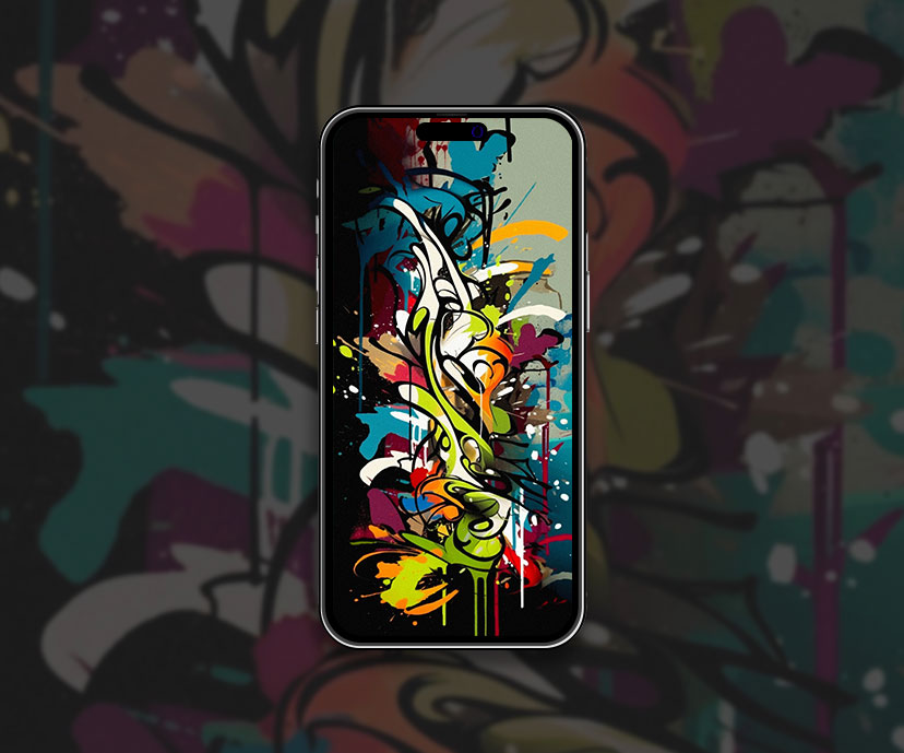 abstract graffiti wallpapers collection