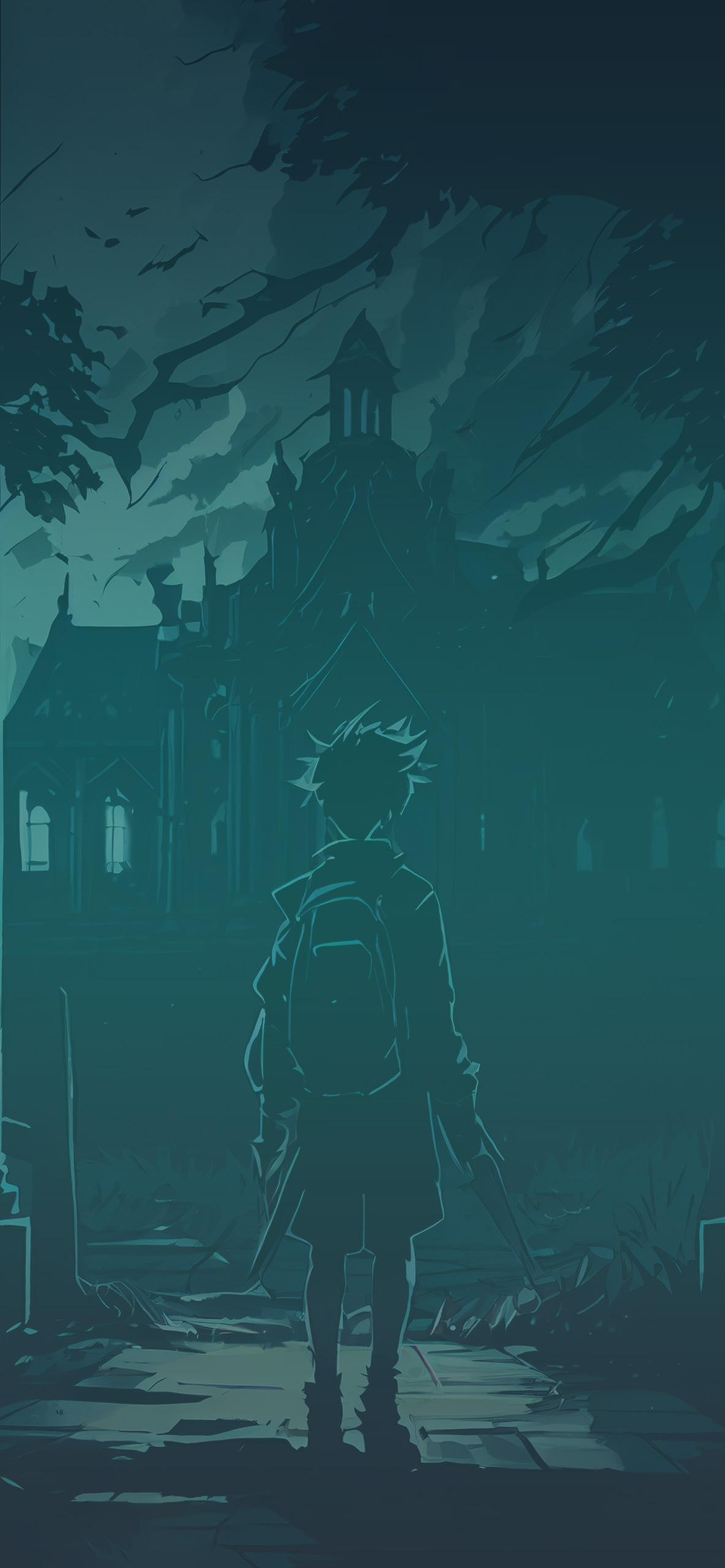 boy house anime dark aesthetic background