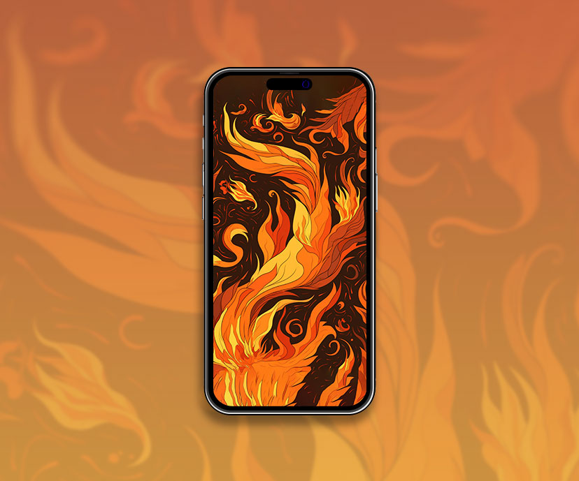 flame aesthetic wallpapers collection