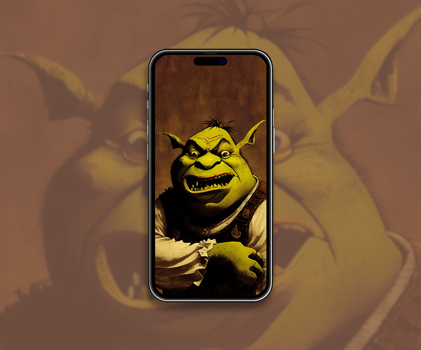 Collection de fonds d’écran d’art Shrek drôle