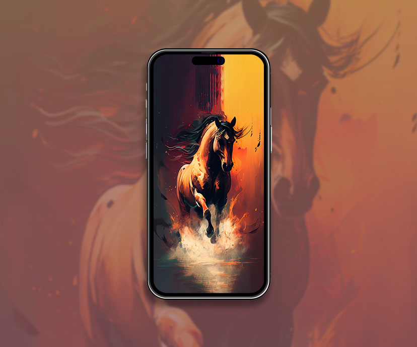 horse aesthetic wallpapers collection