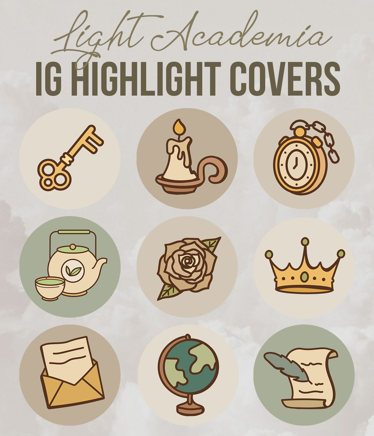 Paquete de portadas ligeras de IG IG