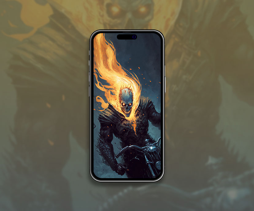 marvel ghost rider art wallpapers collection