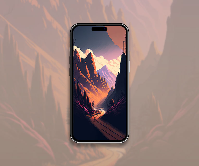 mountain valley aesthetic wallpapers collection